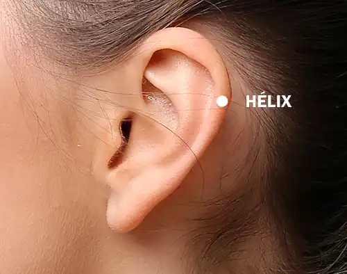 Piercing oreja barcelona Helix