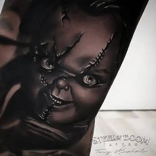 Tatuajes Chucky Terror