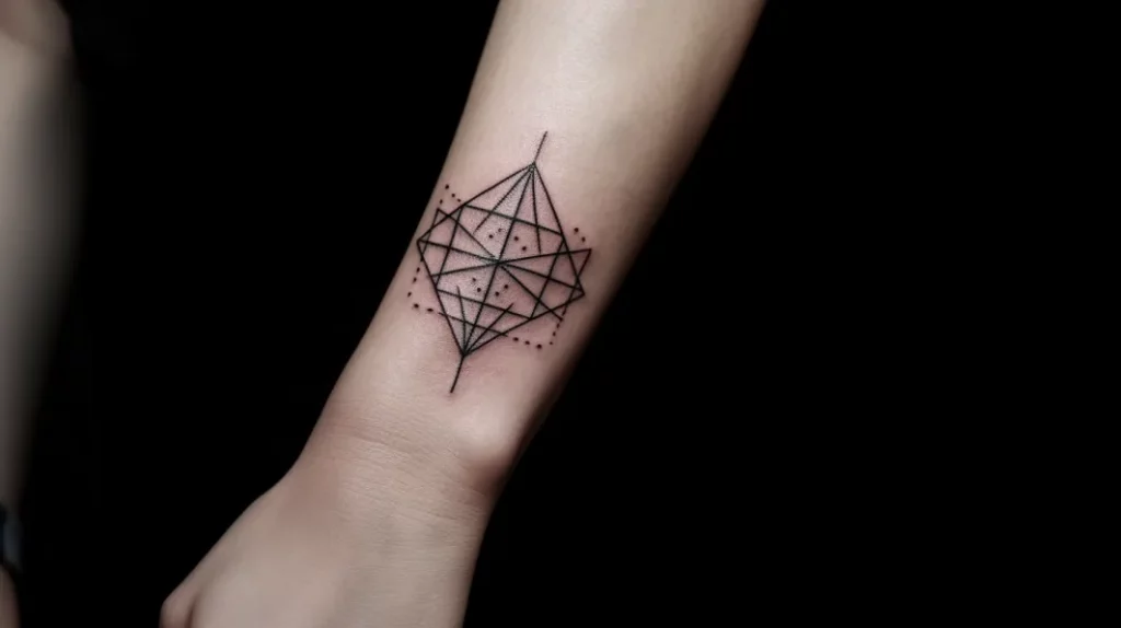 ideas para elegir un tatuaje geometrico