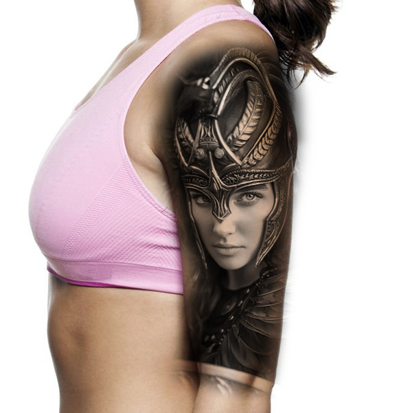 idea tatuajes de guerreras Atenea