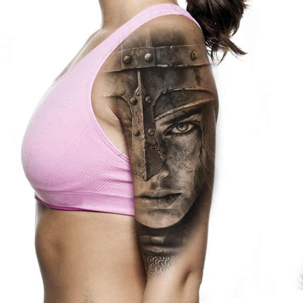 ideas tatuajes de guerreras 